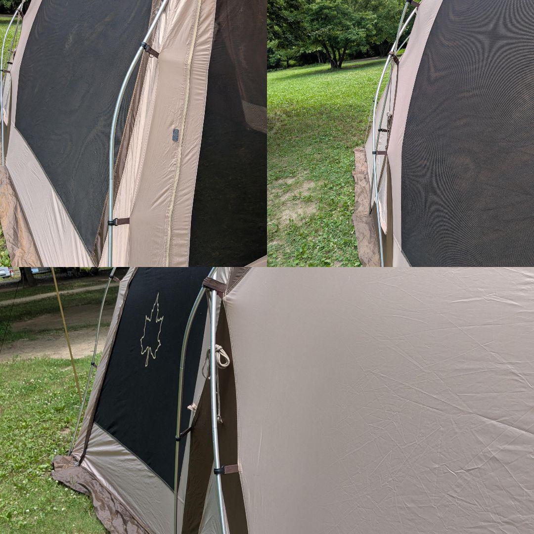 Tradcanvas PANEL ドゥーブルXL　2ルームテント　3点セット