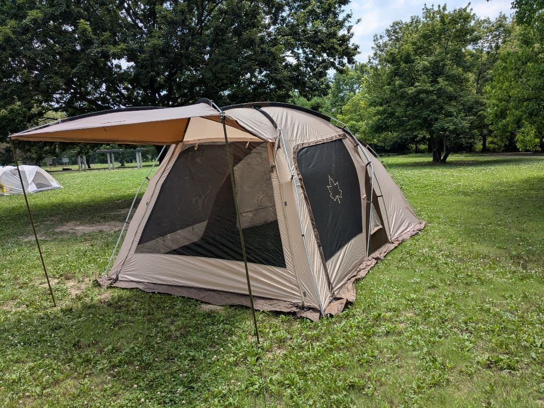 Tradcanvas PANEL ドゥーブルXL　2ルームテント　3点セット