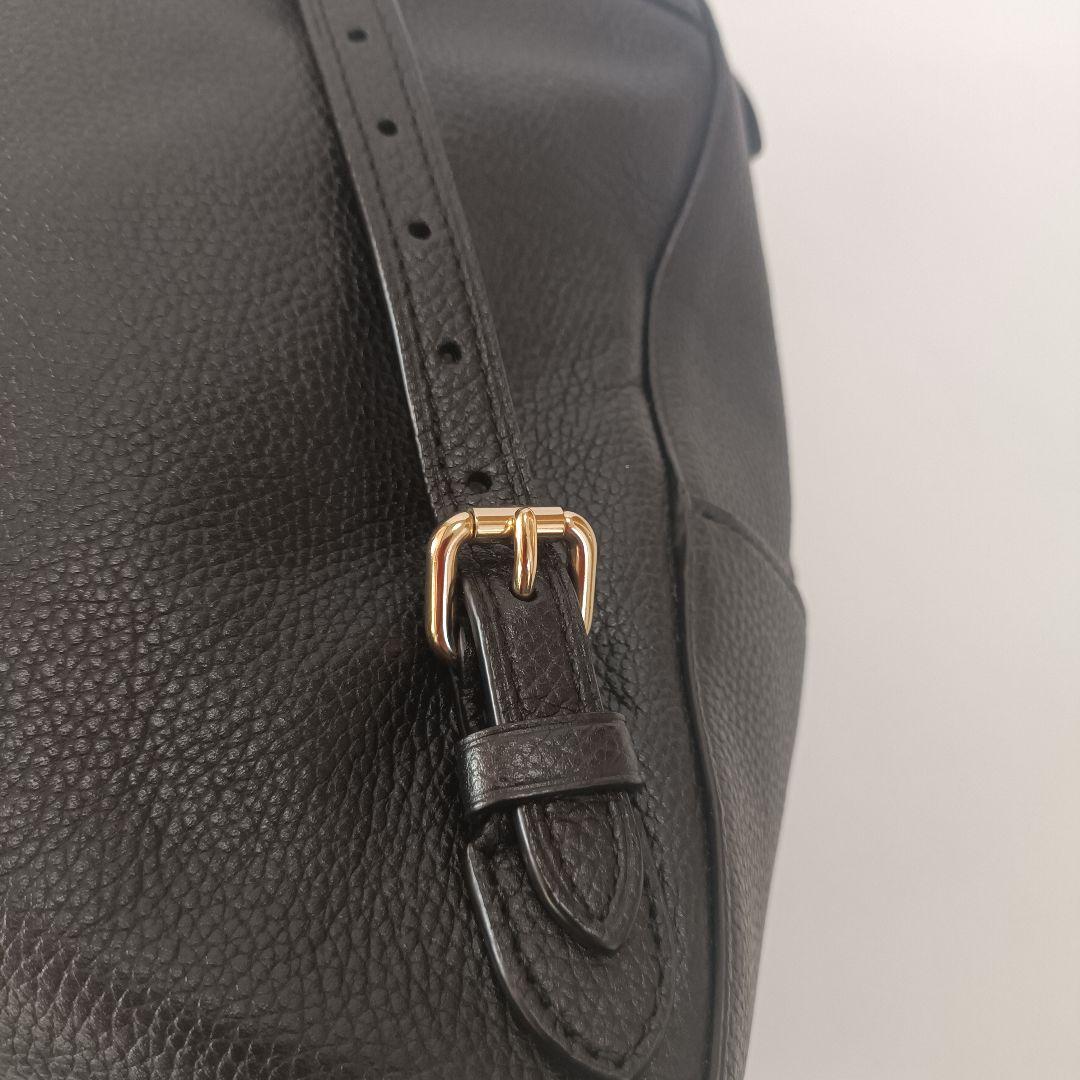 未使用に近い　COACH　ミニリュック　バックパック　ターンロック　シボ