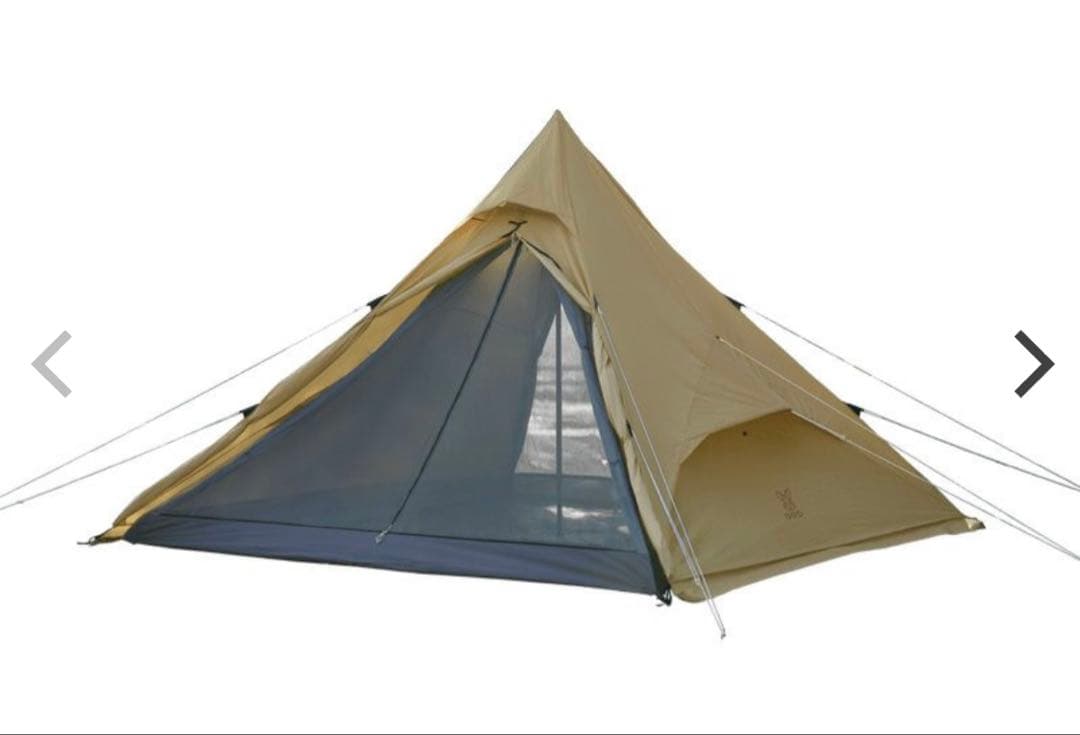 さらに値引き！　DOD ワンポールテントrx L タン　トンガリハット付き