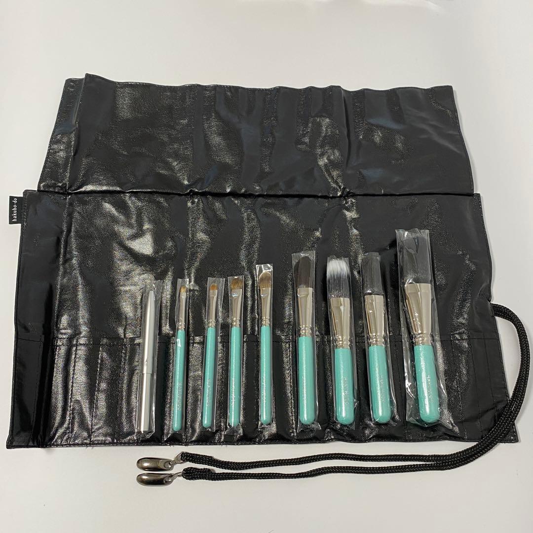 ⭐️ 白鳳堂 ⭐️ HAKUHODO 化粧筆 メイクブラシ 9本 ケース付き