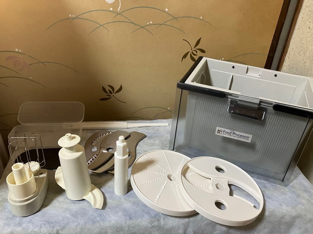 2019年製アムウェイ フードプロセッサー 黒 とオプションパーツセット