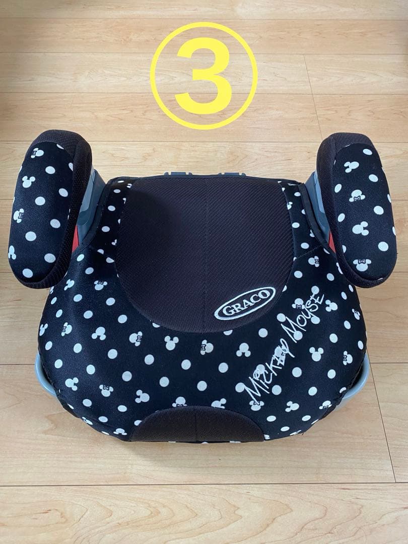 GRACO ジュニアシート　ミッキーマウスbooster deluxe 3個