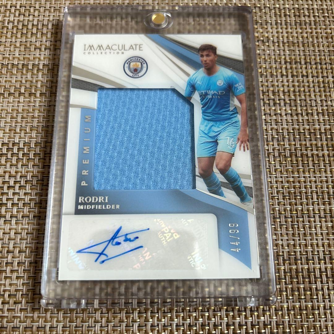 マンチェスターシティ ロドリ 直筆サインカード - メルカリ