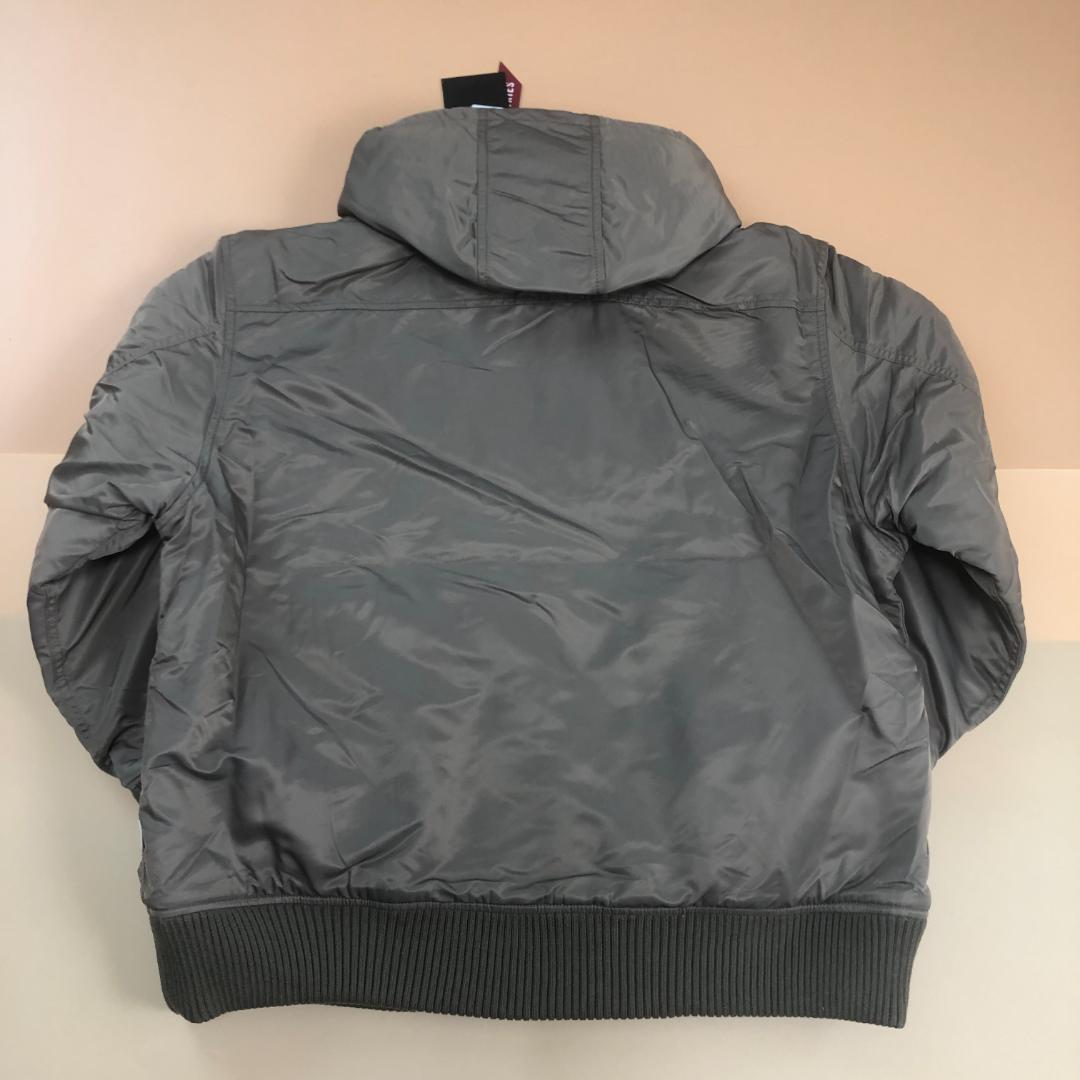 アルファ　フーデットリブジャケット　2L【新品】ミリタリー　フライトジャケット