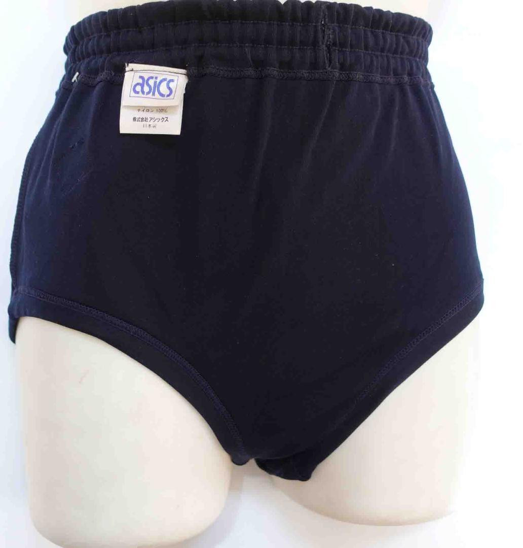 アシックス ジェレンク U-718 新品 ナイロン ブルマ ロイヤルブルー L