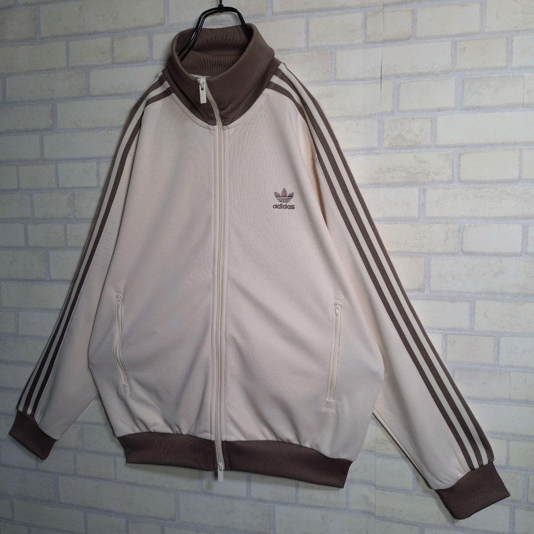 アディダス★アディカラー トレフォイル 刺繍ロゴ 切替 トラックジャケット XL