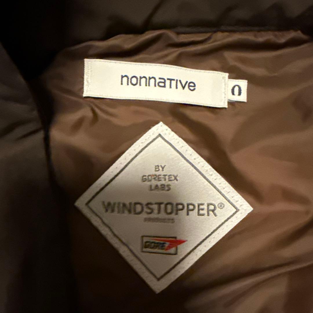 ノンネイティブモッズコート 光沢のあるブラウン未使用品　定価119680円