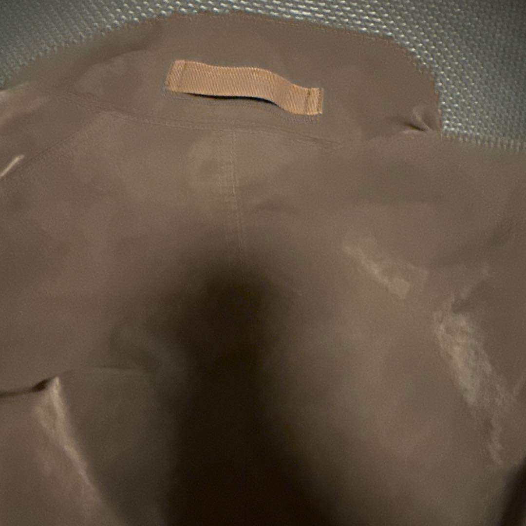 ノンネイティブモッズコート 光沢のあるブラウン未使用品　定価119680円