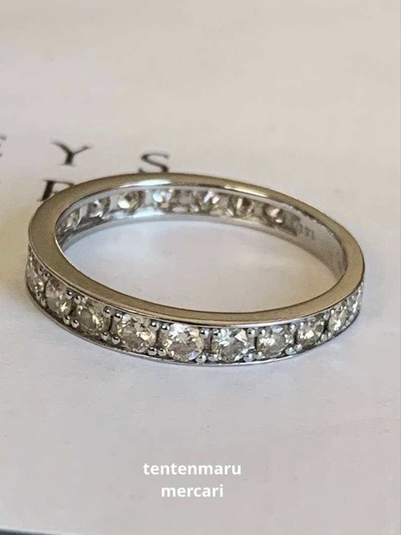 ♡*♡様 pt900 ☆ 1.00ct ダイヤモンドフルエタニティリング