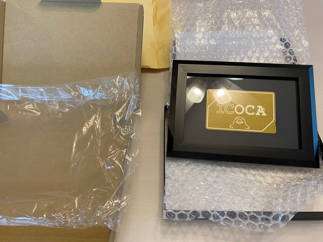 新品　J-WESTゴールドカード　会員限定　黄金のICOCA