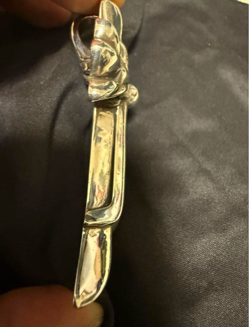 クロムハーツネックレス　ダブルCHクロスラージ