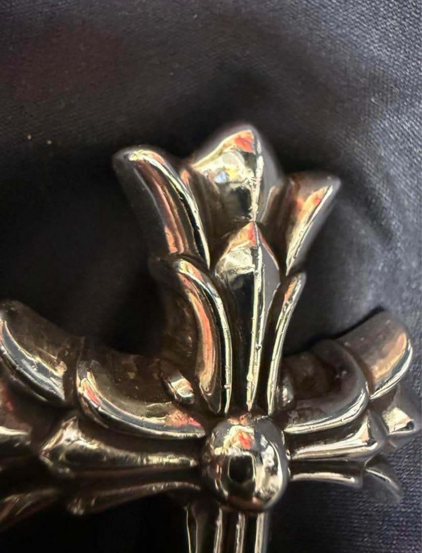 クロムハーツネックレス　ダブルCHクロスラージ