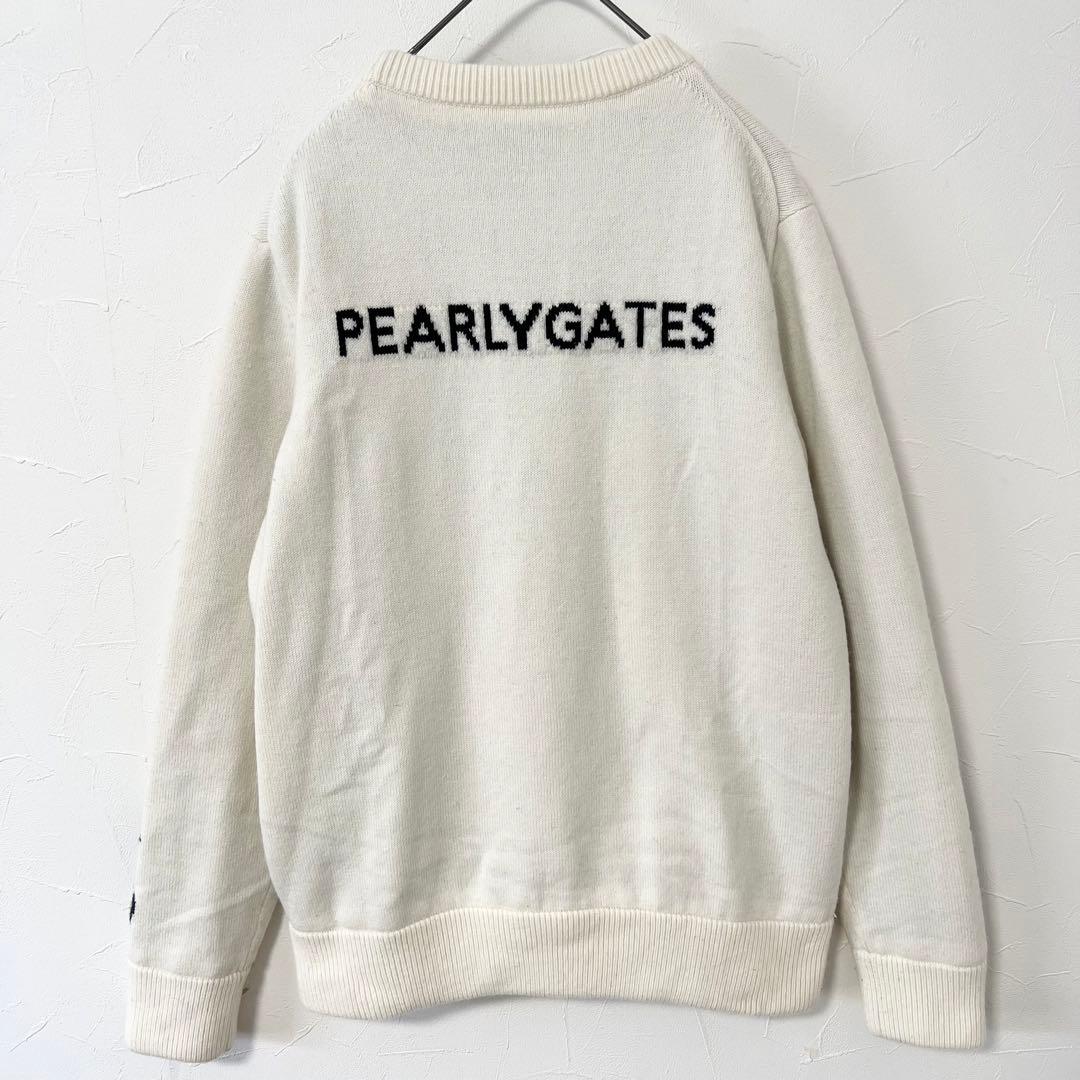 PEARLY GATES パーリーゲイツ 星に願いを 裏地付き ニット ゴルフ