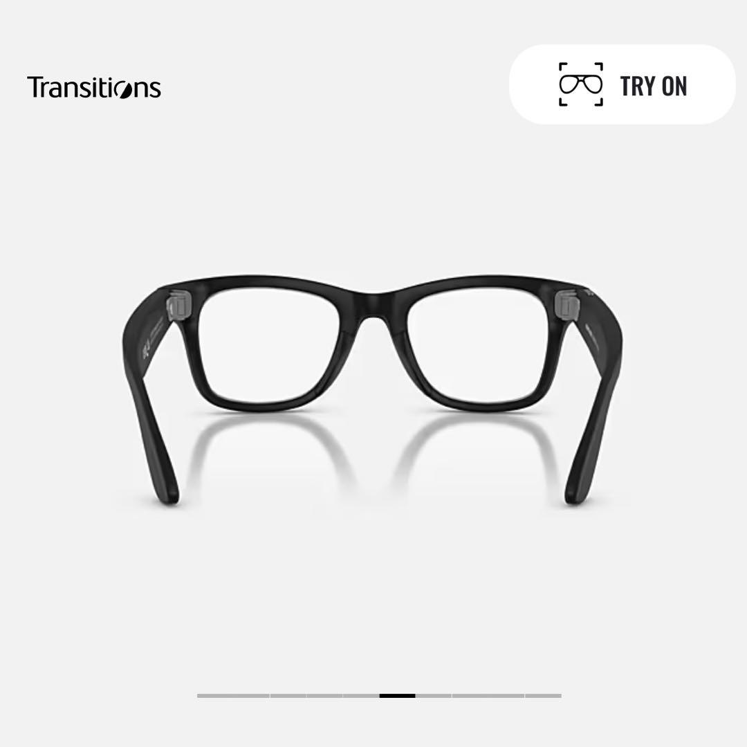 レイバン  Gen2 第2世代 Wayfarer AIグラス 調光レンズ