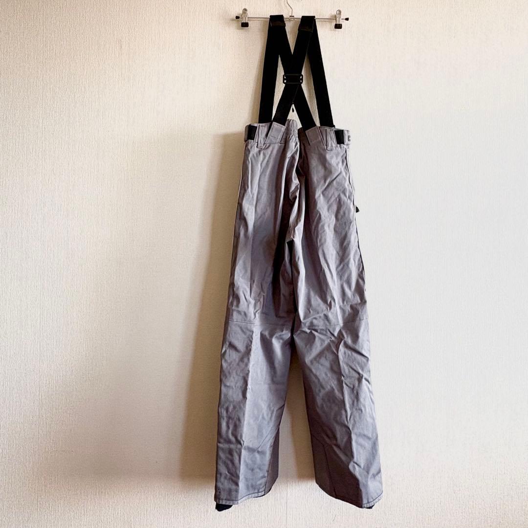 メンズ L phenix スキーウェア　スノーボード　サロペットパンツ　グレー