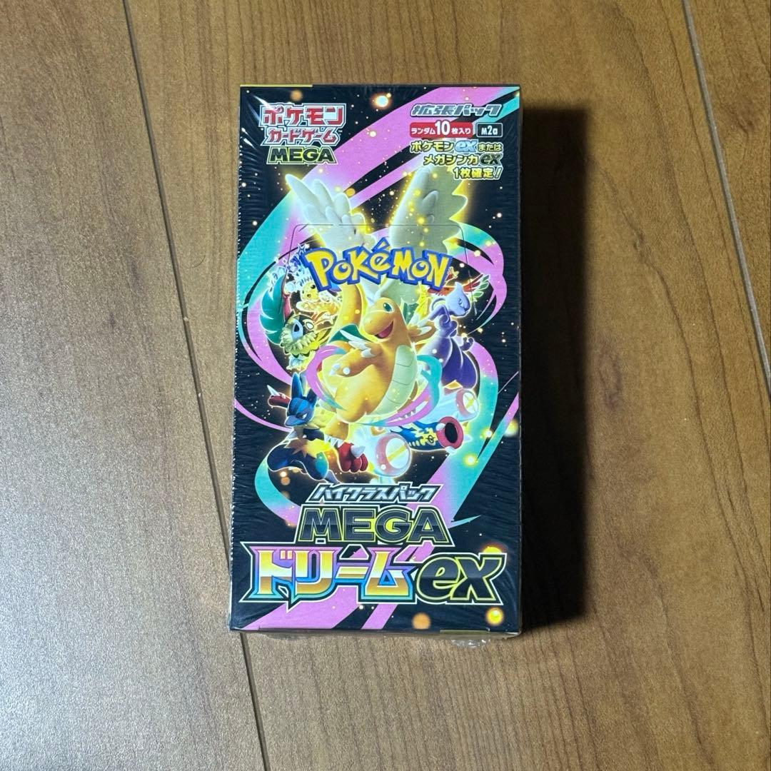 ポケモンカード メガドリームex BOX シュリンク付き 1BOX
