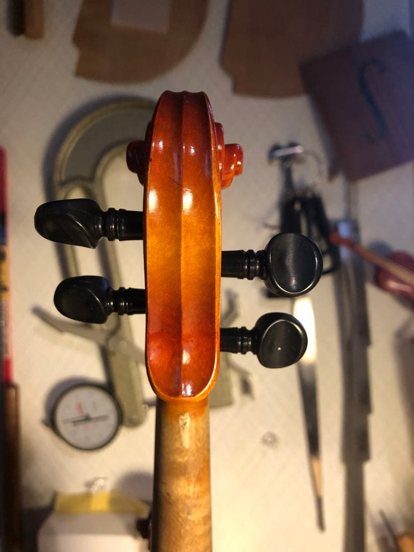 駒&魂柱調整済】Suzuki分数バイオリンNo280 1/16 1991