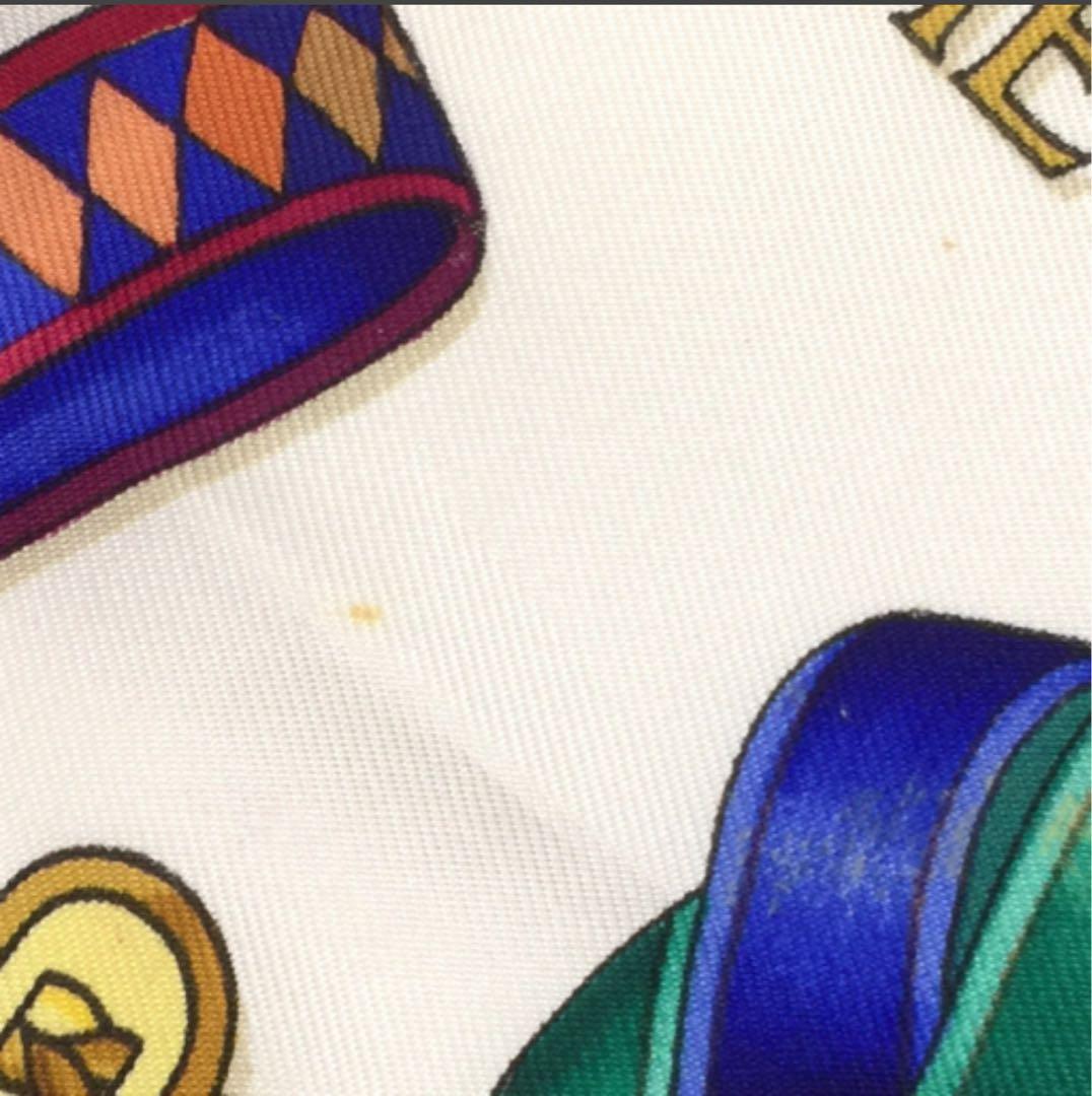 あ*き様 エルメス シルク カレ90 LES RUBANS DU CHEVAL