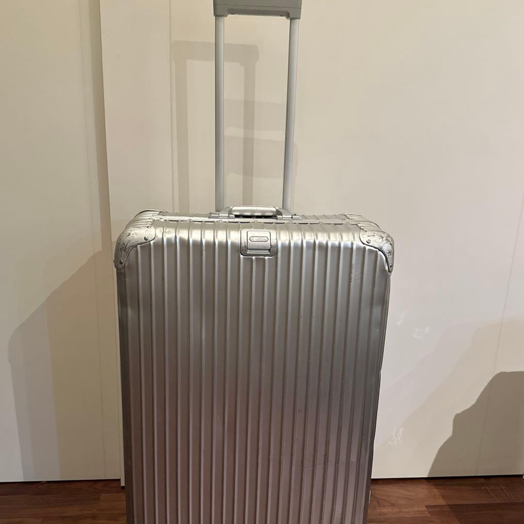 【最安値】RIMOWA 4輪 トパーズ 98L アルミ キャリーケース