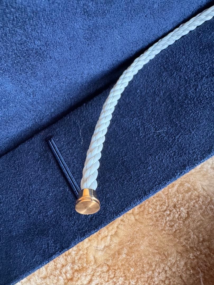 FREDホワイト2連ケーブルのみ ラージモデルイエローゴールド14 フォース10