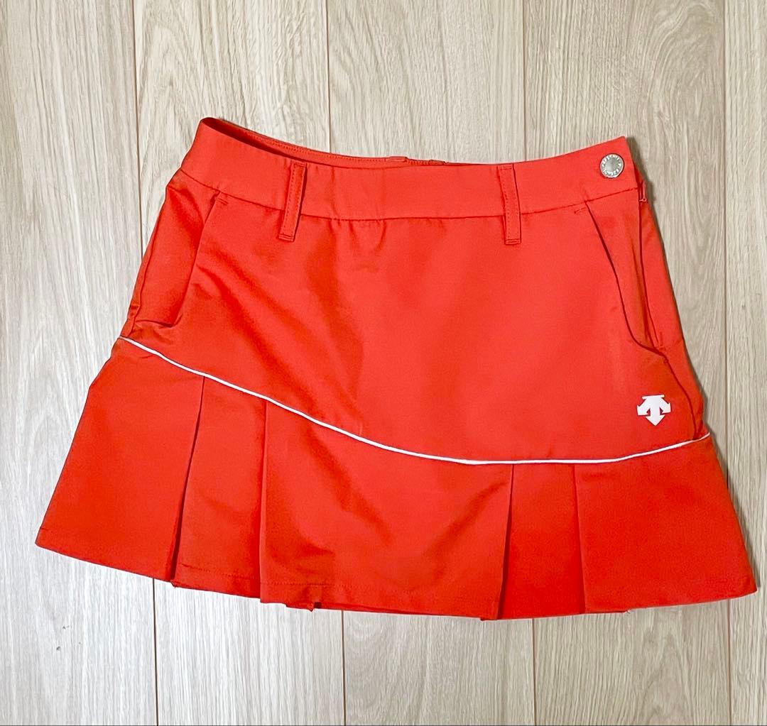 ◾︎デサントゴルフ 上下セット スカート モックネック ノースリーブ S