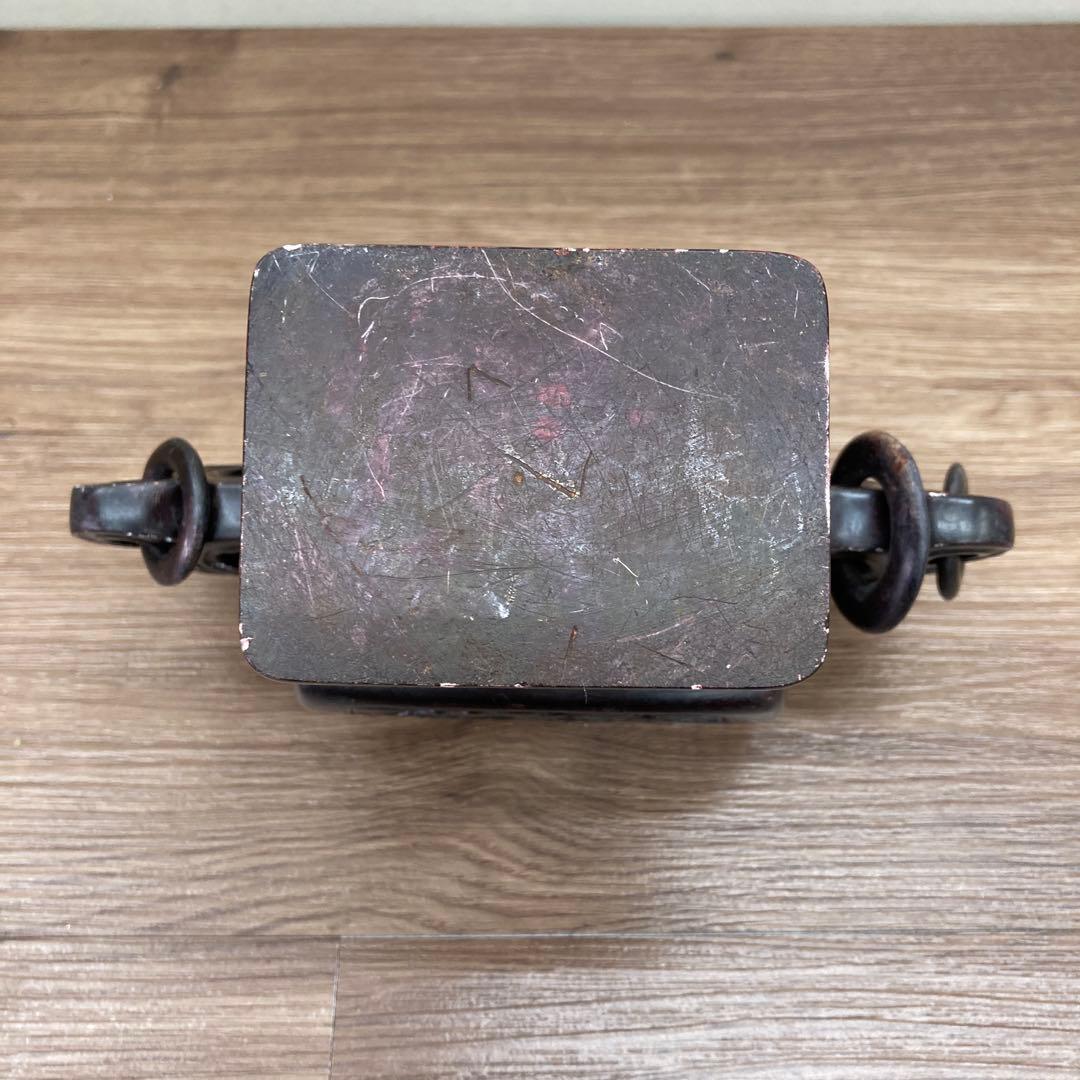 E-4 【希少】馬 彫刻 香炉 飾り壺 三足 蓋なし アンティーク 骨董品 イン