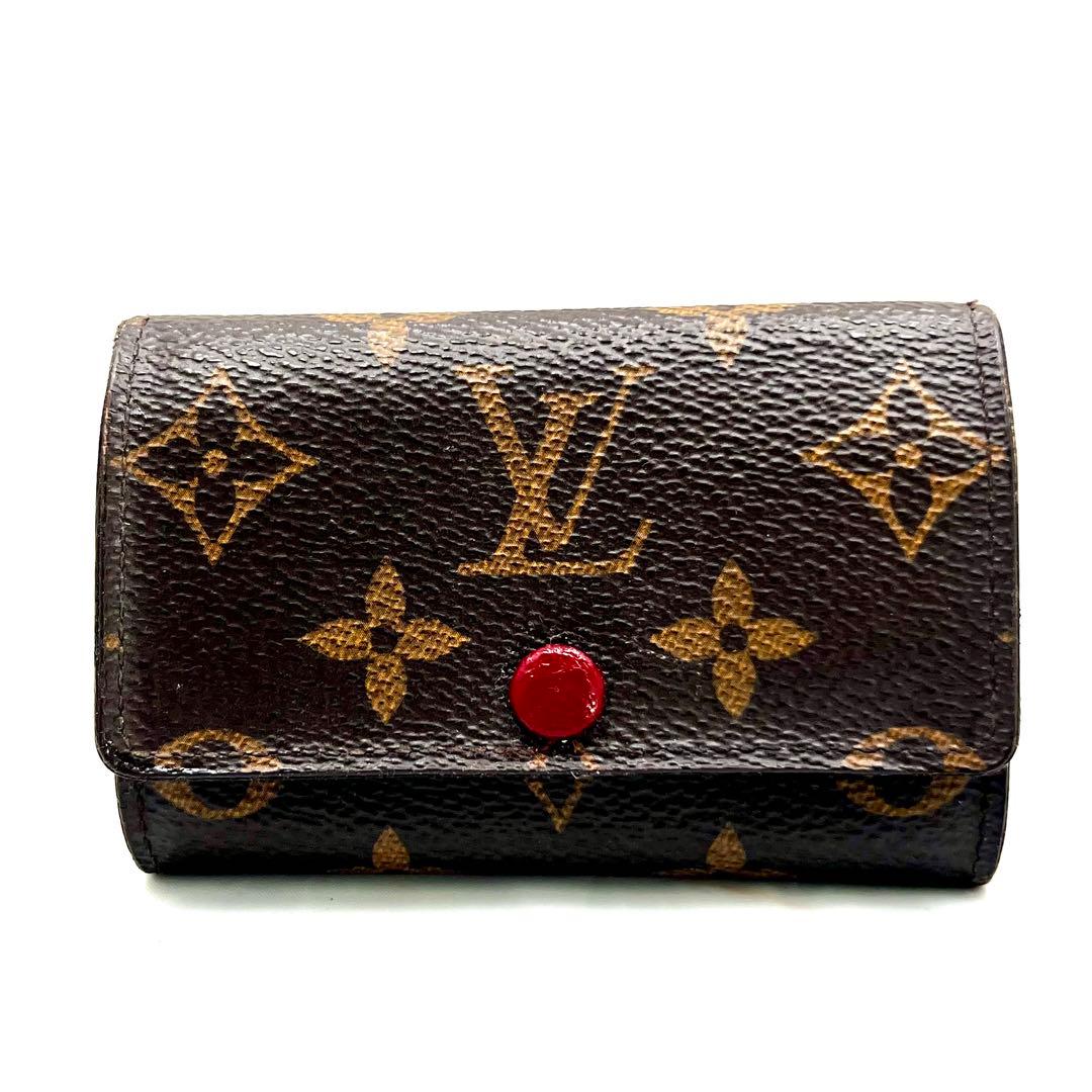 ルイヴィトン モノグラム ミュルティクレ6 フューシャ キーケース