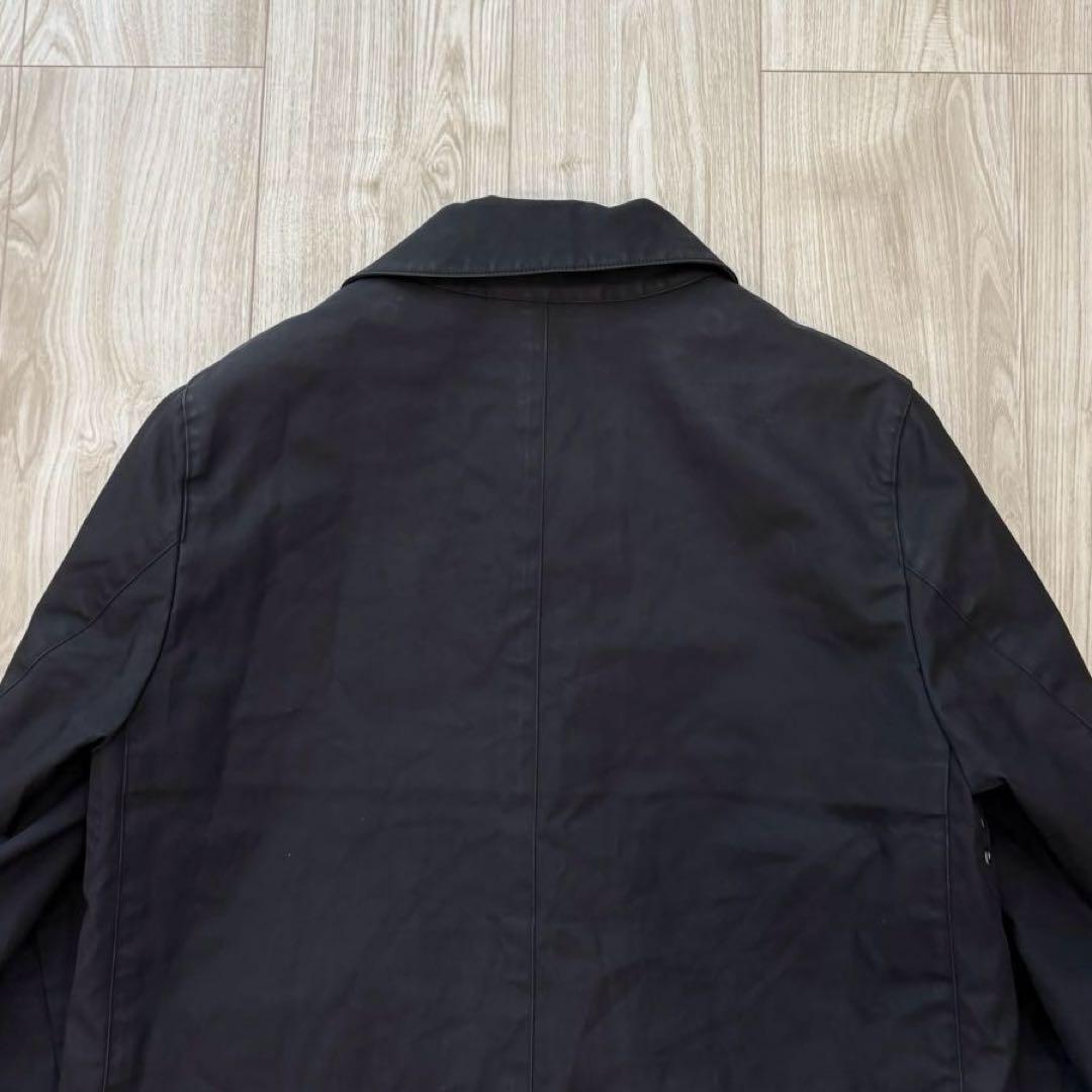 MACKNTOSH LONDON ゴム引きコート ライナー付き ブラック 38