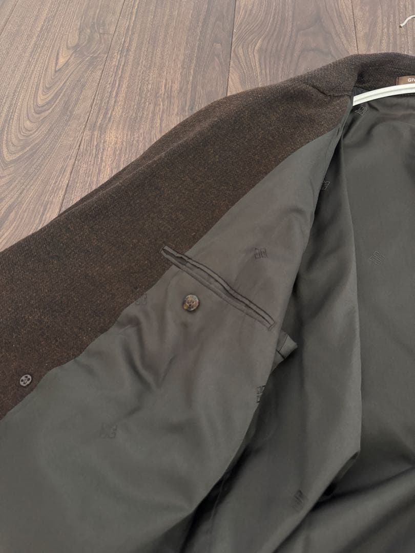 美品　GIVENCHY ブラウン ダブルブレストジャケット