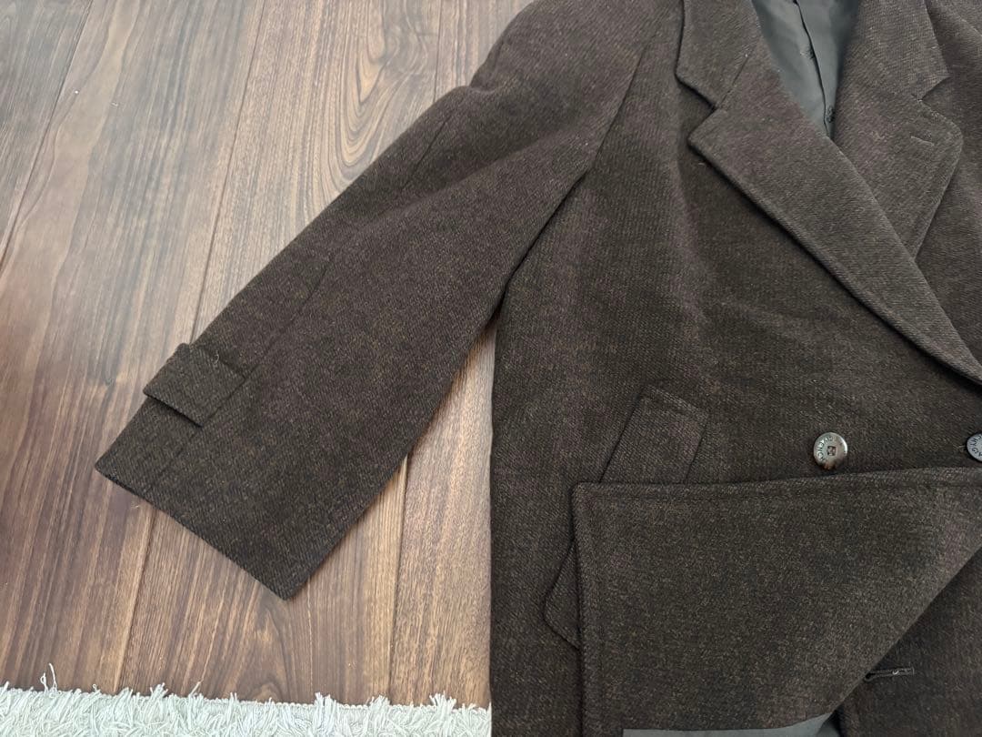 美品　GIVENCHY ブラウン ダブルブレストジャケット