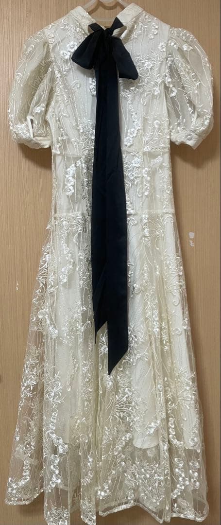 スーツ・フォーマル・ドレス Acka lace flare dress