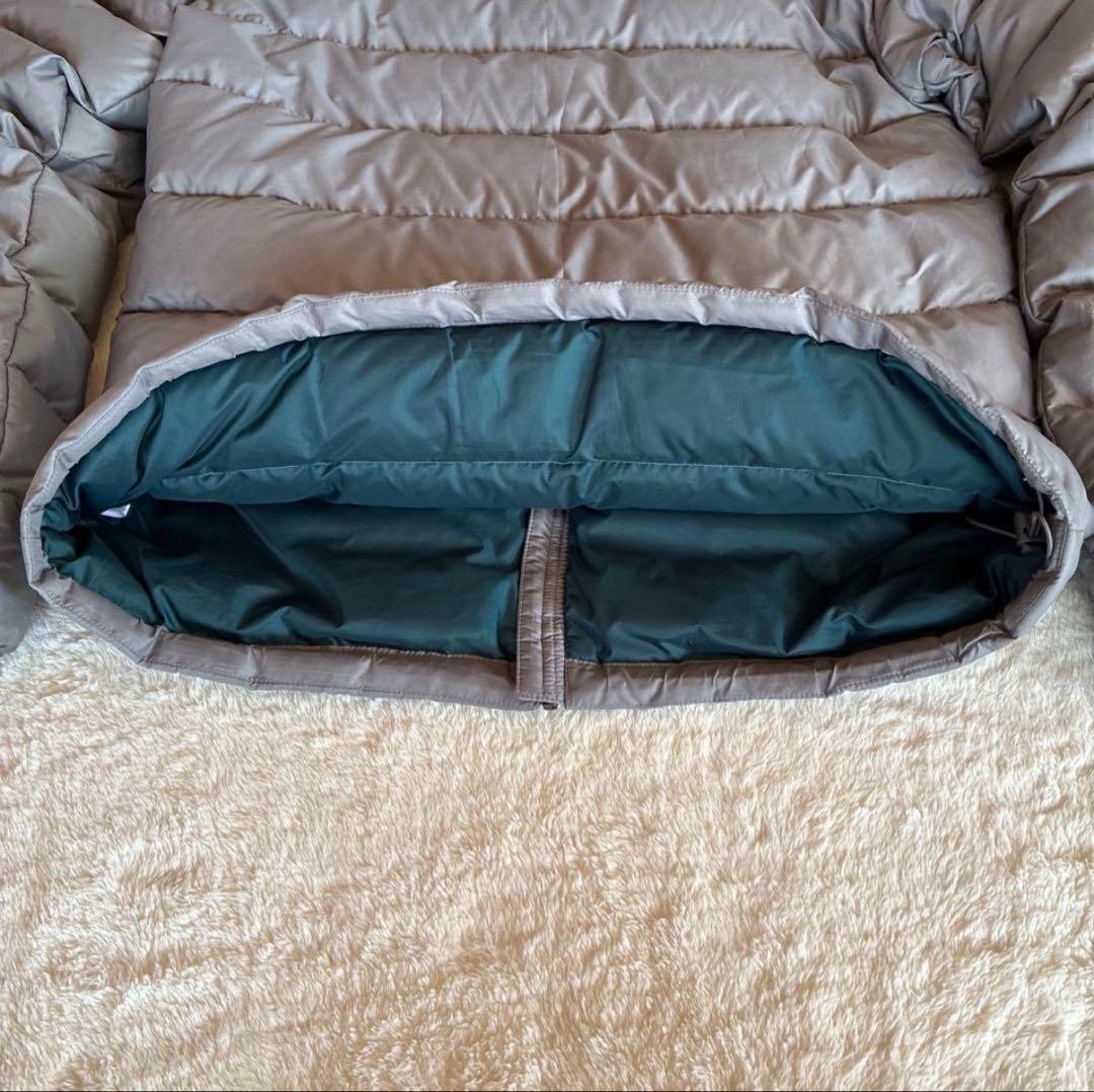 FA13 パタゴニア　ハイロフトダウンセーター　フーディ　S ニッケル　シルバー