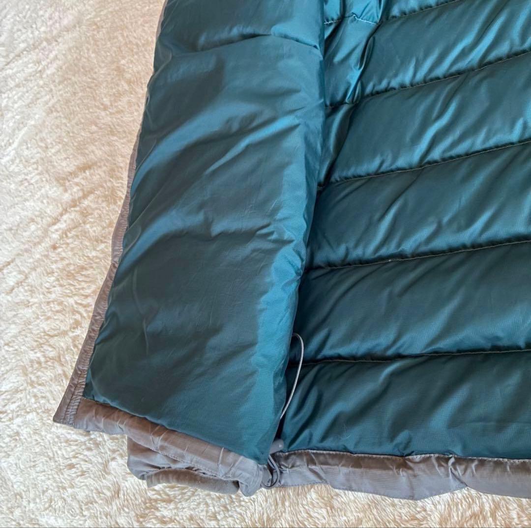 FA13 パタゴニア　ハイロフトダウンセーター　フーディ　S ニッケル　シルバー