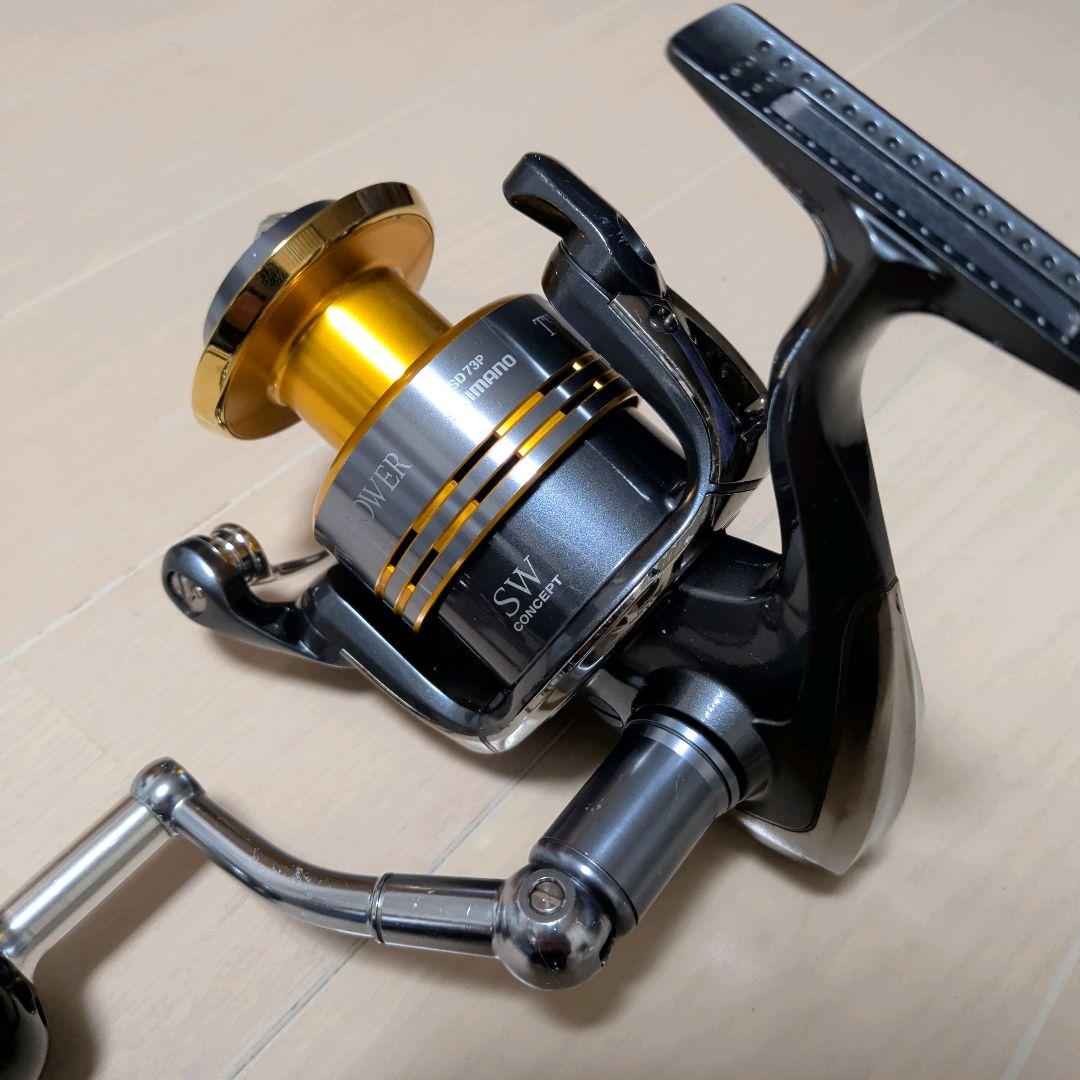 シマノ 09 ツインパワーSW 8000HG 左巻 日本製 JAPAN