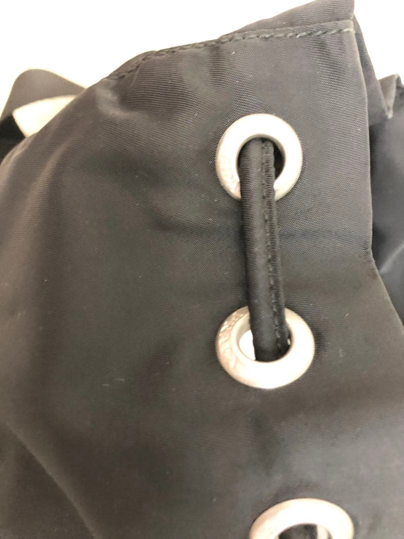 【美品】PRADA プラダ ブラック 黒　ナイロンリュック　バックパック