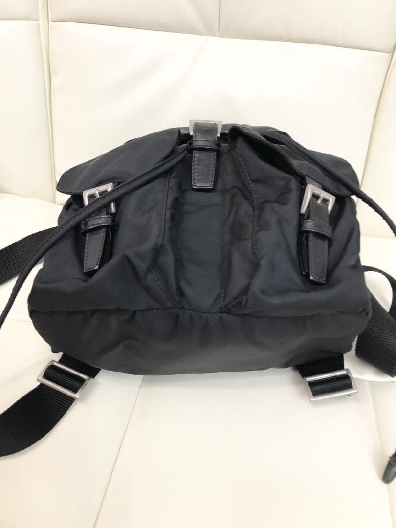 【美品】PRADA プラダ ブラック 黒　ナイロンリュック　バックパック