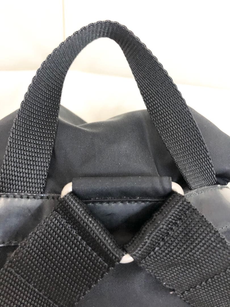 【美品】PRADA プラダ ブラック 黒　ナイロンリュック　バックパック