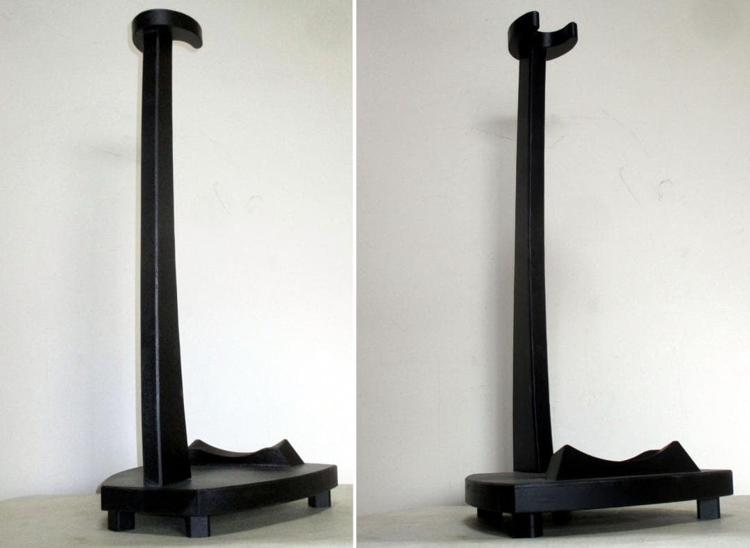 ◆ 木造 　薩摩琵琶設置用 琵琶架 邦楽器　弦楽器  鑑賞用　コミセン ◆