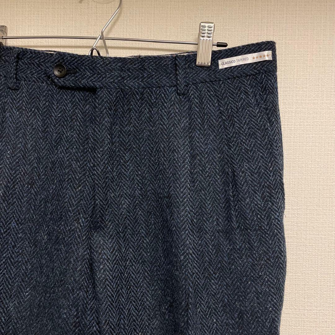 SUIT SELECT ハリスツイード ウールパンツ スラックス