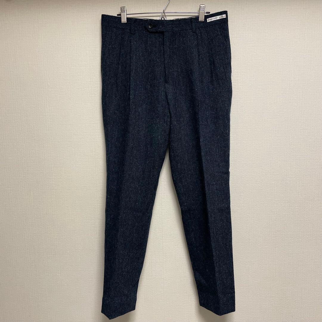SUIT SELECT ハリスツイード ウールパンツ スラックス