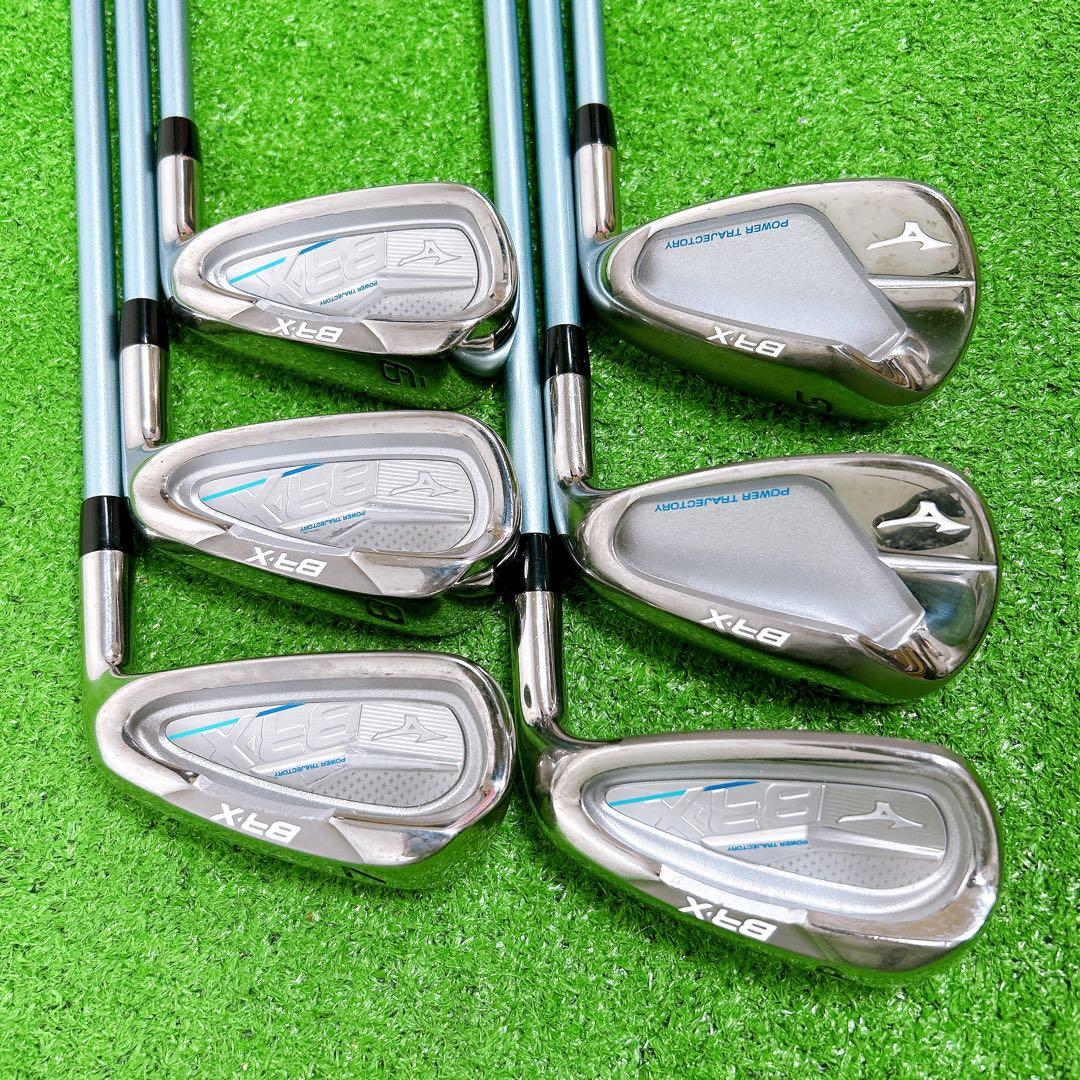 ミズノ BR-X レディース アイアン 6本 L 789PGS 初心者 優しい