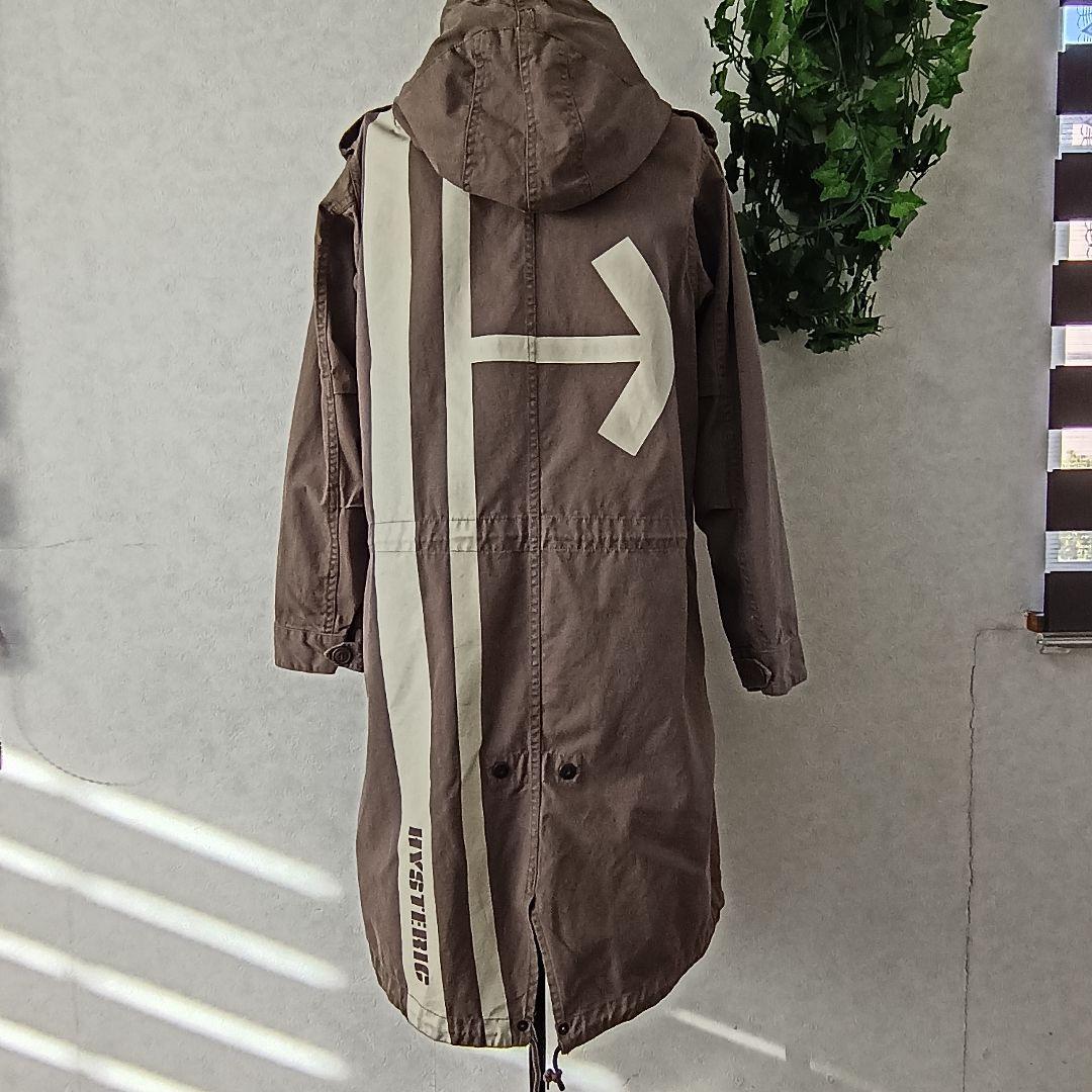 ヒステリックグラマー　フィッシュテール ミリタリーモッズコート