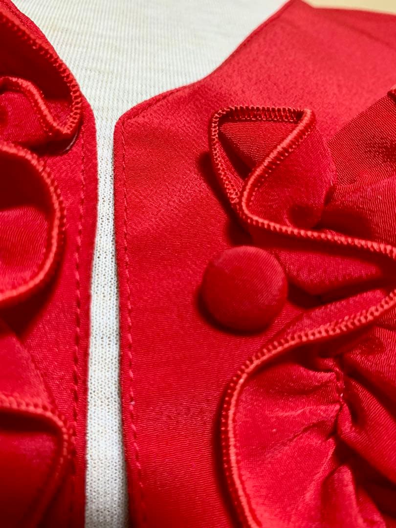 フラメンコ衣装　ワンピースとボレロのセット　サイズM