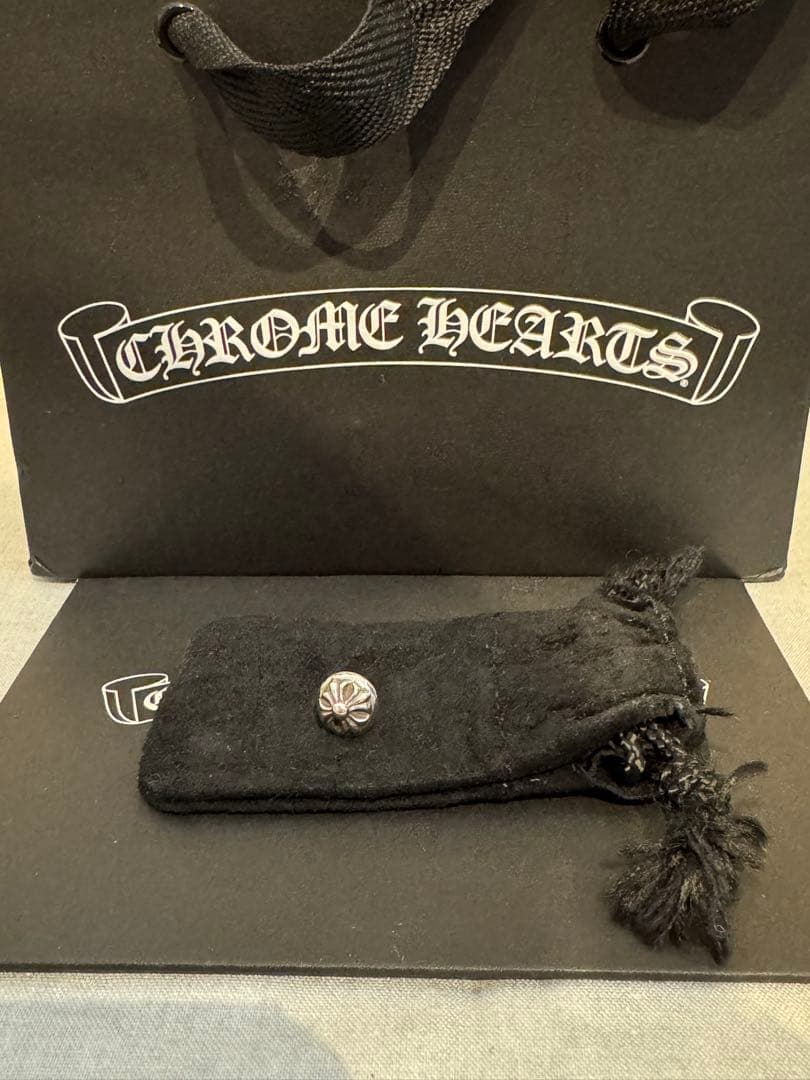 極美品　Chrome Hearts クロスボール ピアス