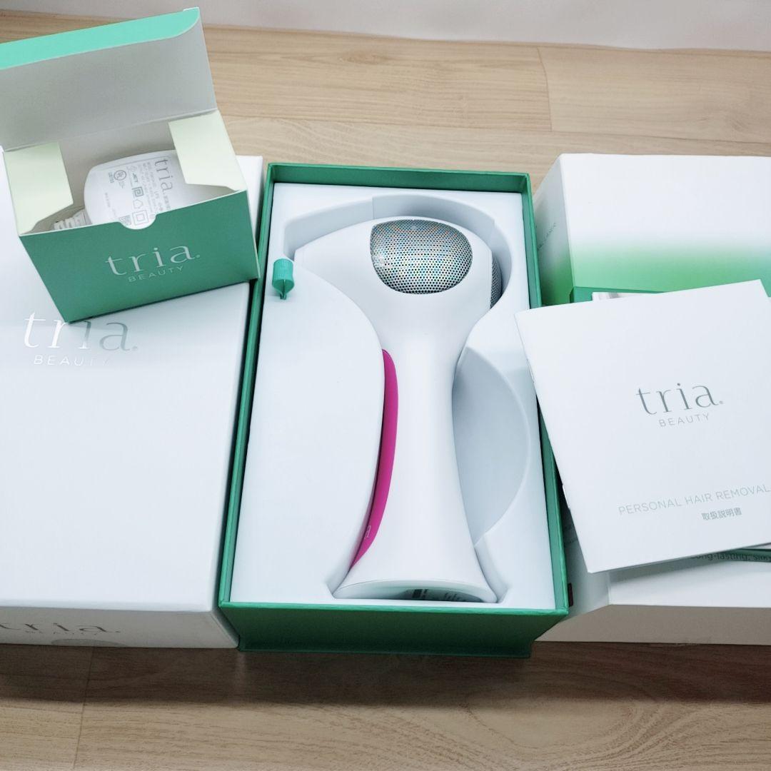 ほぼ未使用品⚡️付属品完備 トリア パーソナルレーザー 4X Tria 脱毛