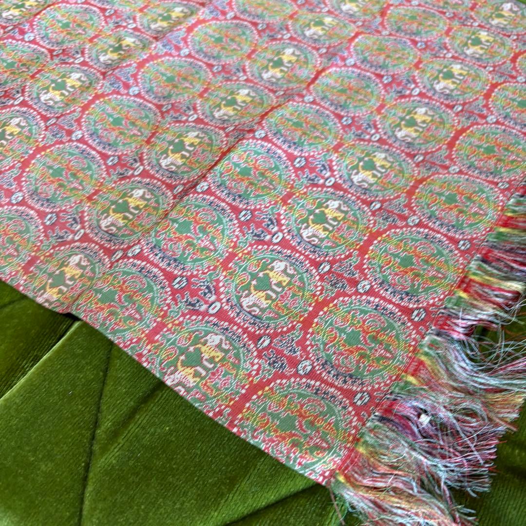 龍村美術織物 テーブルセンター 円文白虎朱雀錦 80×40 - メルカリ