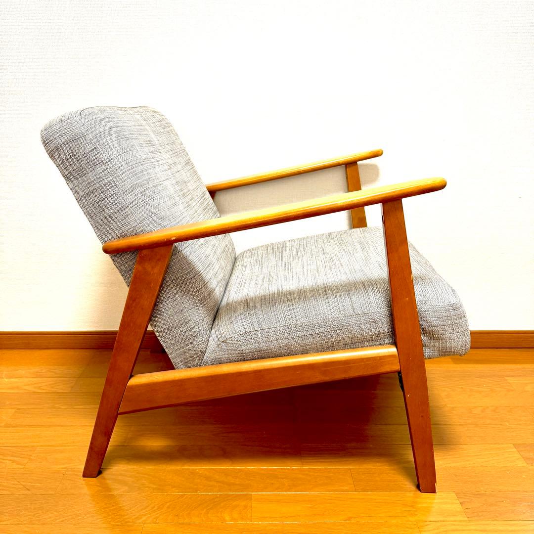 【送料込み】IKEA EKENÄSET エーケネーセット １人掛けソファ グレー