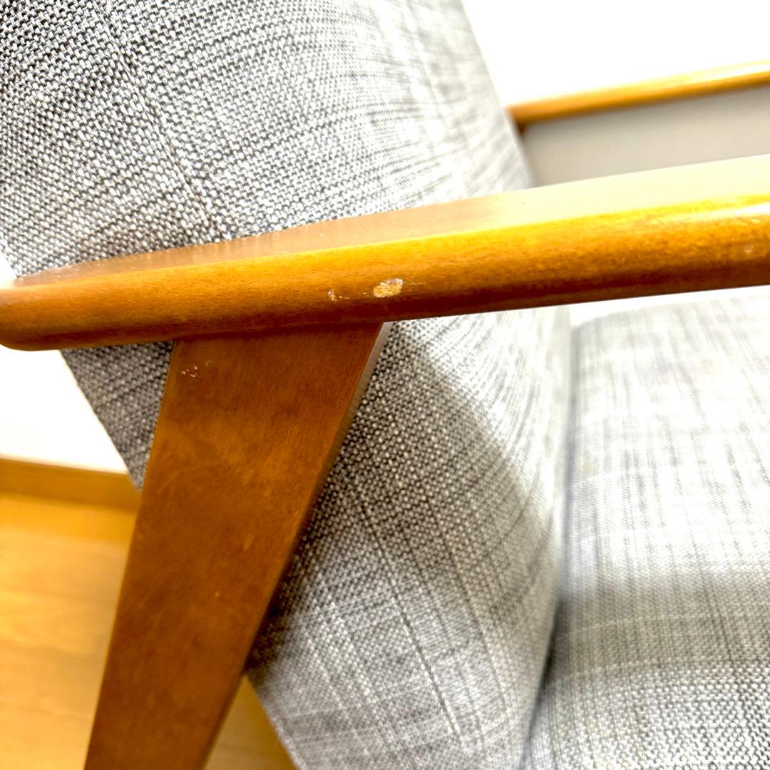 【送料込み】IKEA EKENÄSET エーケネーセット １人掛けソファ グレー