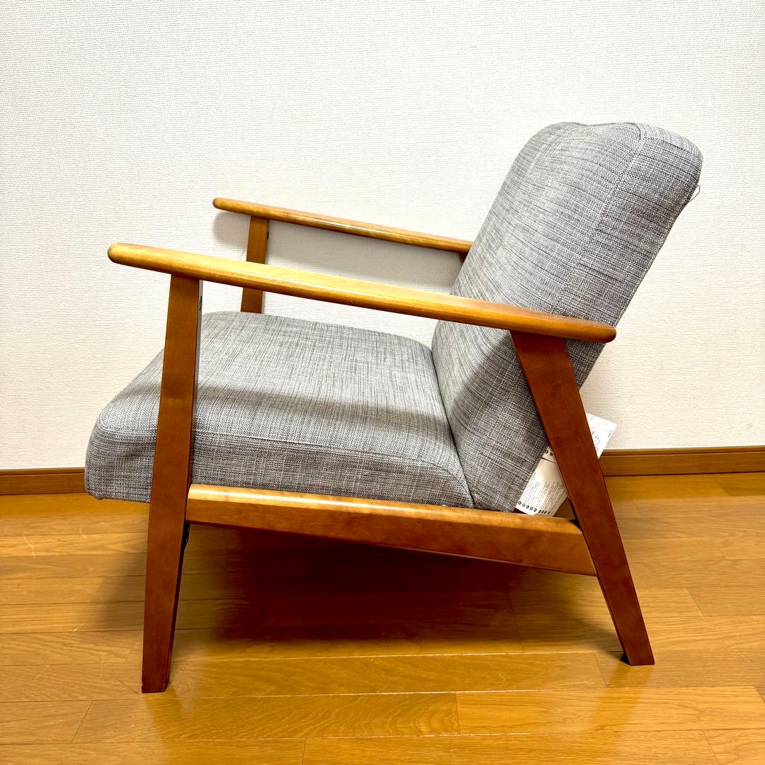 【送料込み】IKEA EKENÄSET エーケネーセット １人掛けソファ グレー